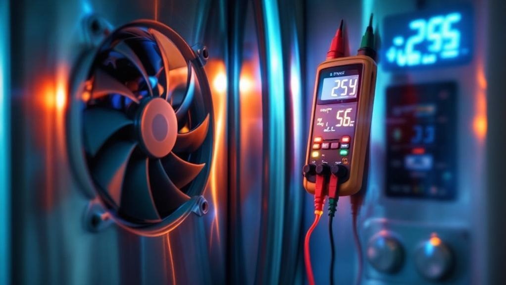 Hiệu suất bảo trì quạt tủ lạnh