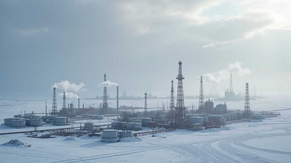 khu vực thăm dò dầu mỏ Siberia